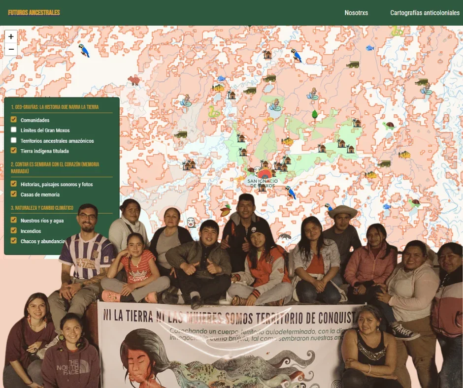 Photo of digital mapping platform